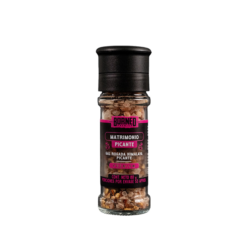 SAL ROSADA HIMALAYA BORNEO 80G PICANTE