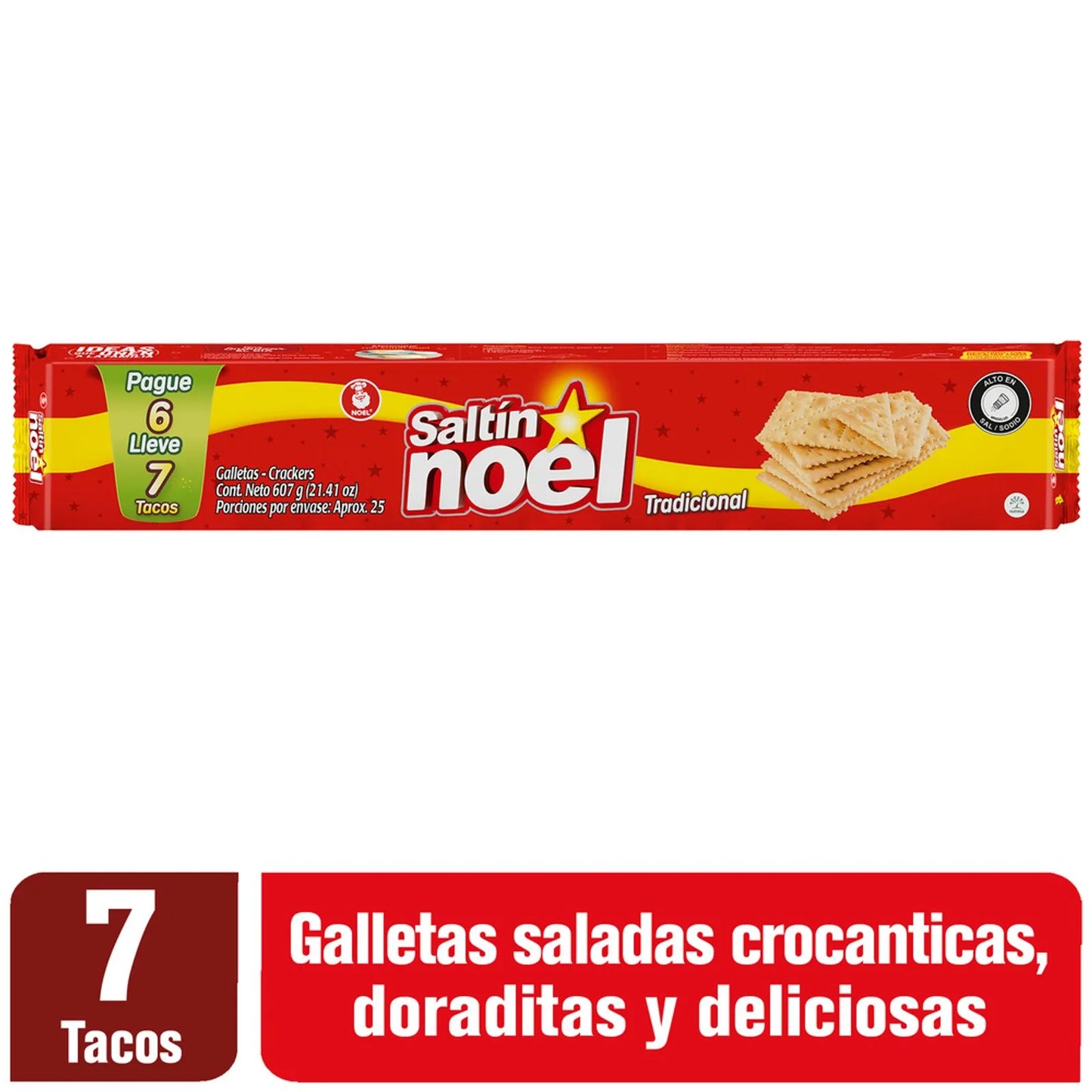 GALLETA SALTIN NOEL PAG 6 LLEV 7 607G