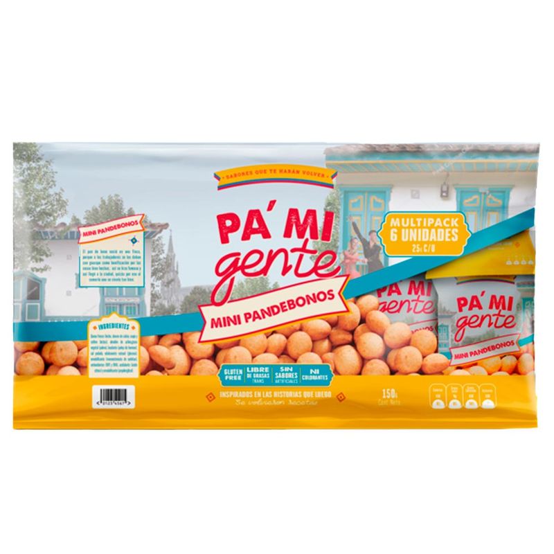 MINI PANDEBONOS PA MI GENTE 144G
