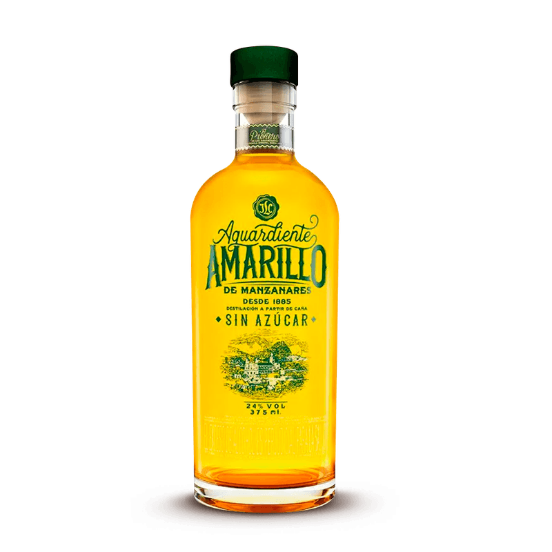 AGUARDIENTE AMARILLO MANZANARES 375ML