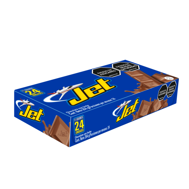 CHOC JET LECHE 24U 264G