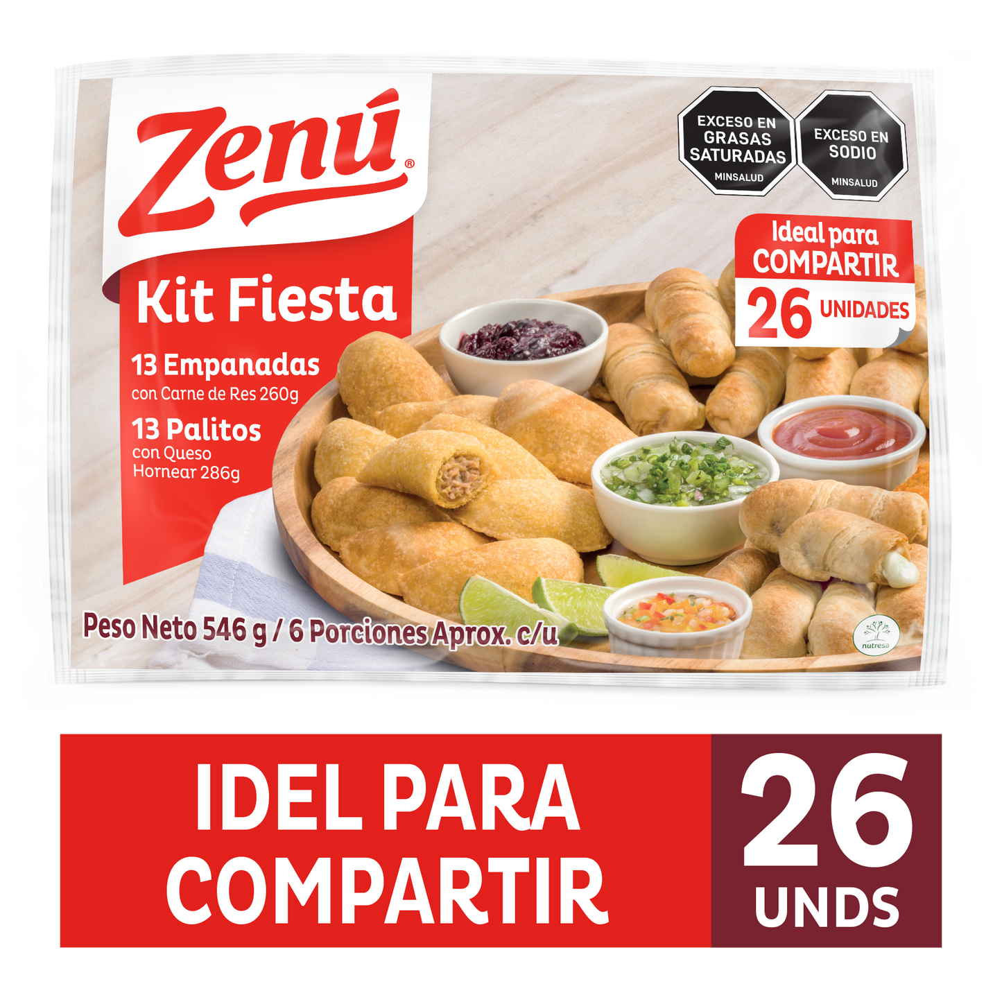 KIT FIESTA ZENÚ 546G