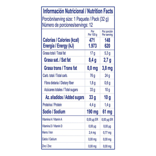 GALLETA BRINKY COLOMBINA 384G LIMON