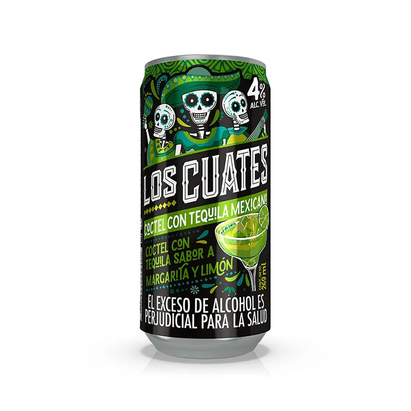 COCTEL LOS CUATES 269ML LIMON