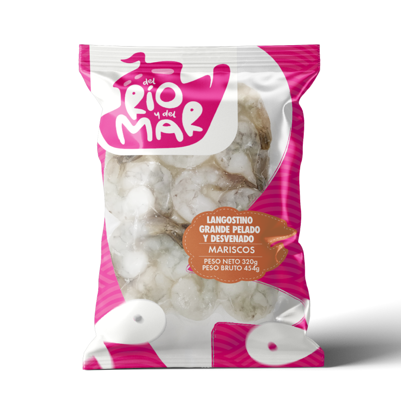 LANGOSTINO DEL RIO/MAR 454G PELADO/DESVENADO