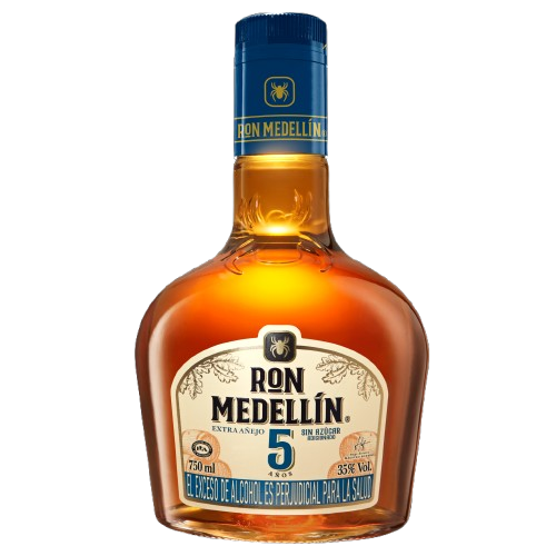 RON MEDELLIN 750ML 5 AÑOS BOTELLA