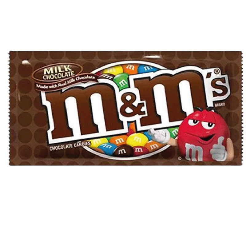 CHOCOLATES M&M 47.9G MILK CHOCOATE