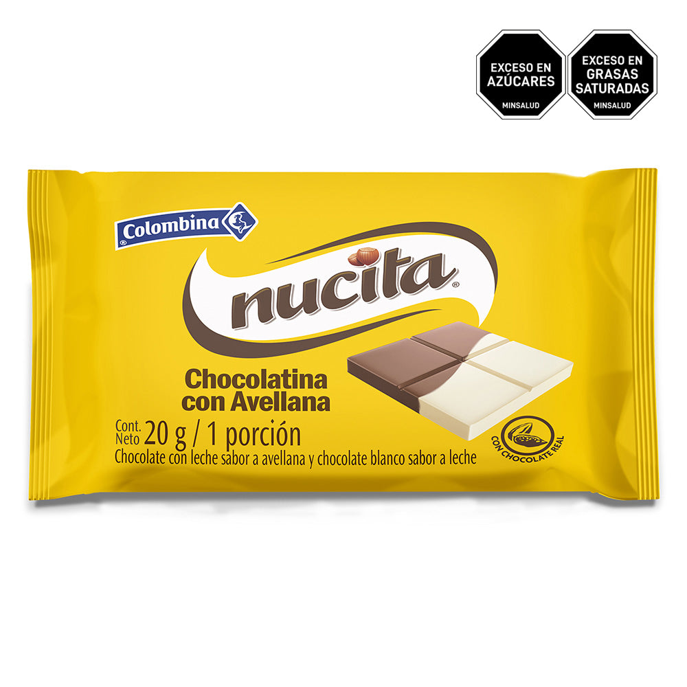 CHOCOLATINA NUCITA 20G