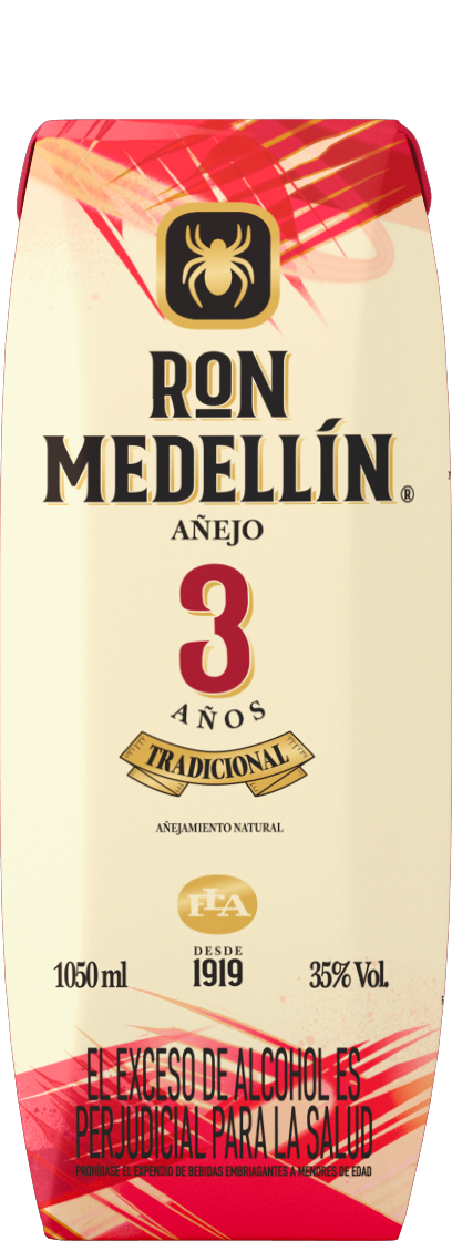 RON MEDELLIN ANEJO TETRA