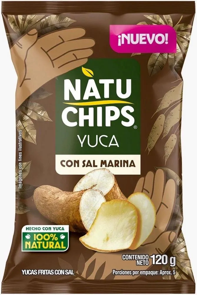 YUCA NATUCHIPS 120G