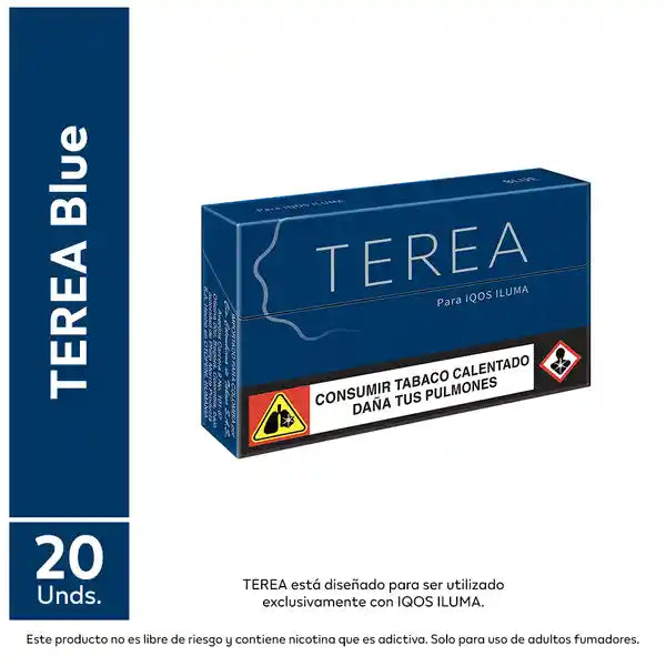 CIGARRILLO TEREA 20U BLUE