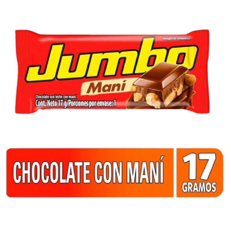 CHOCOLATINA JUMBO MANI 17G
