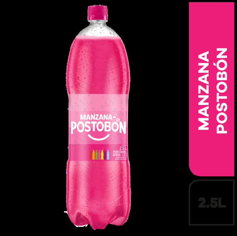 GASEOSA MANZANA POSTOBON 2.5L
