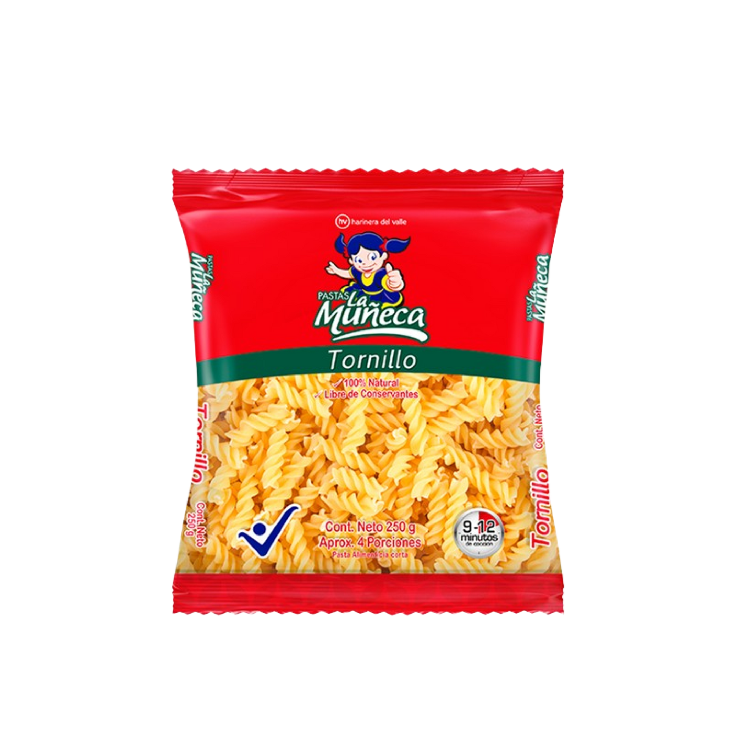 PASTA LA MUÑECA 250G TORNILLO