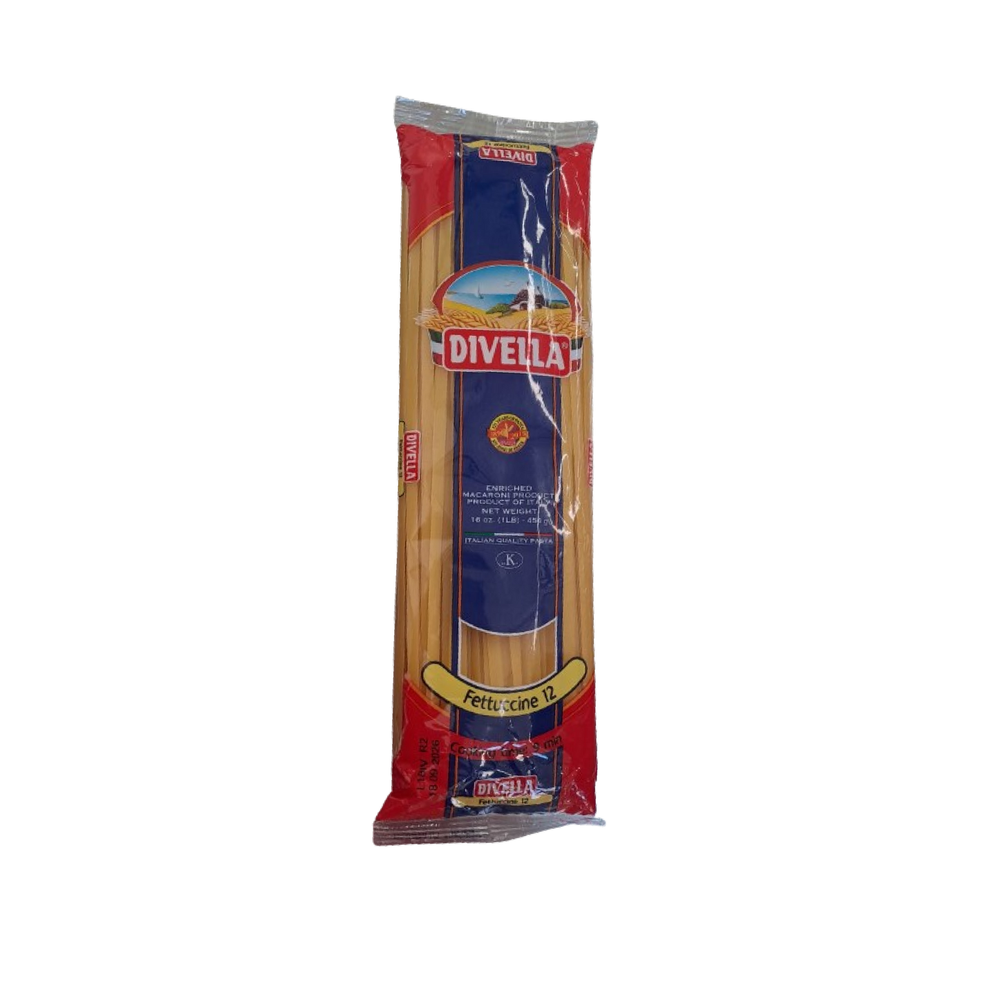 PASTA DIVELLA 454G FETUCCINI