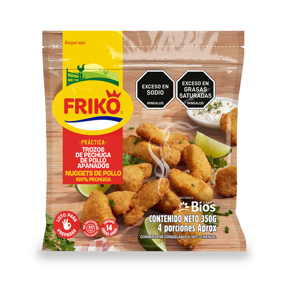 TROZOS PECHUGA FRIKO 350G CONGE APANADO