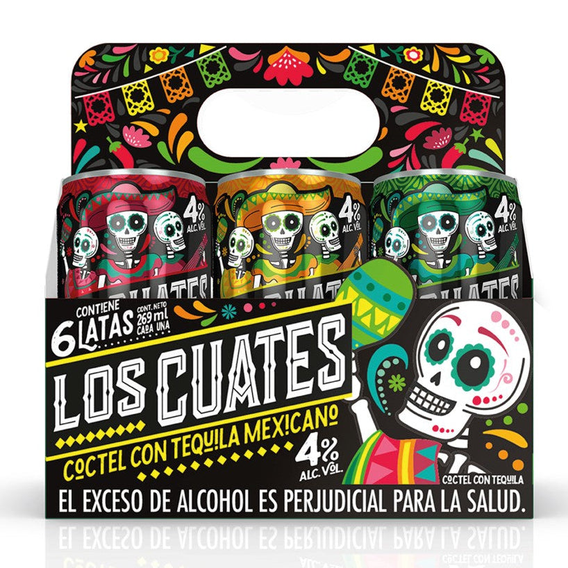 COCTEL LOS CUATES 6U 1614ML