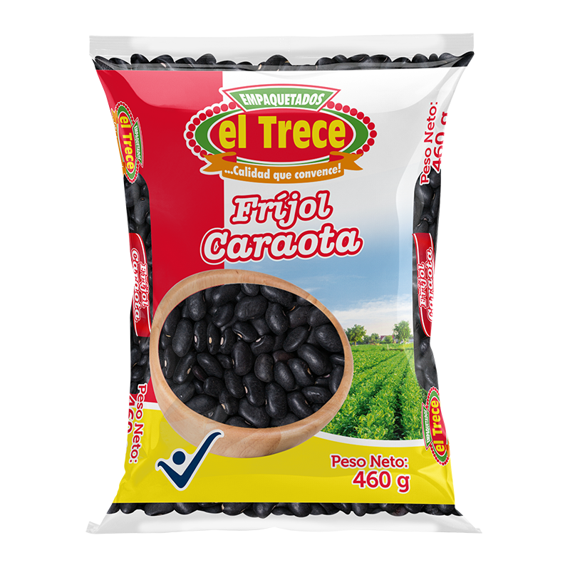 FRIJOL EL TRECE 460G CARAOTA