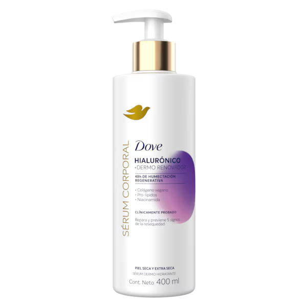 SERUM CORPORAL DOVE 400ML HIALURUM
