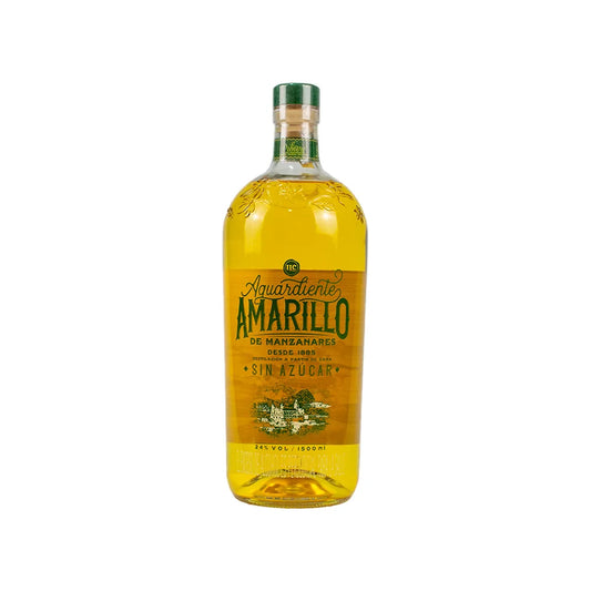 AGUARDIENTE AMARILLO MANZANARES 1500ML