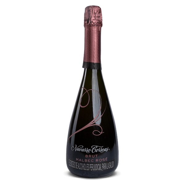 VINO NAVARRO CORREAS 750ML BRUT MALB/ROS