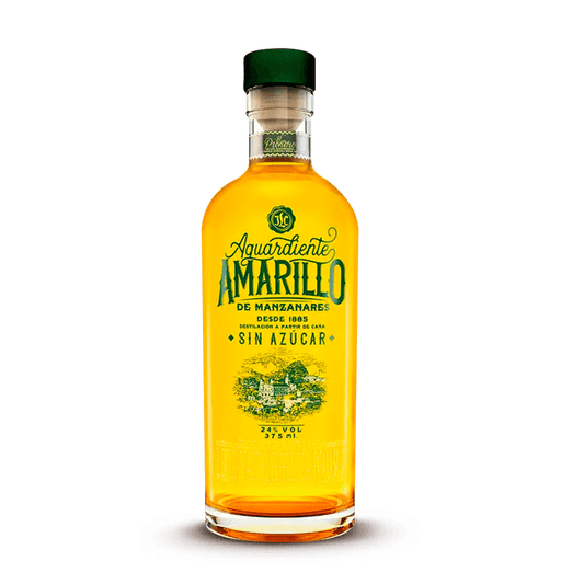 AGUARDIENTE AMARILLO MANZANARES 375ML