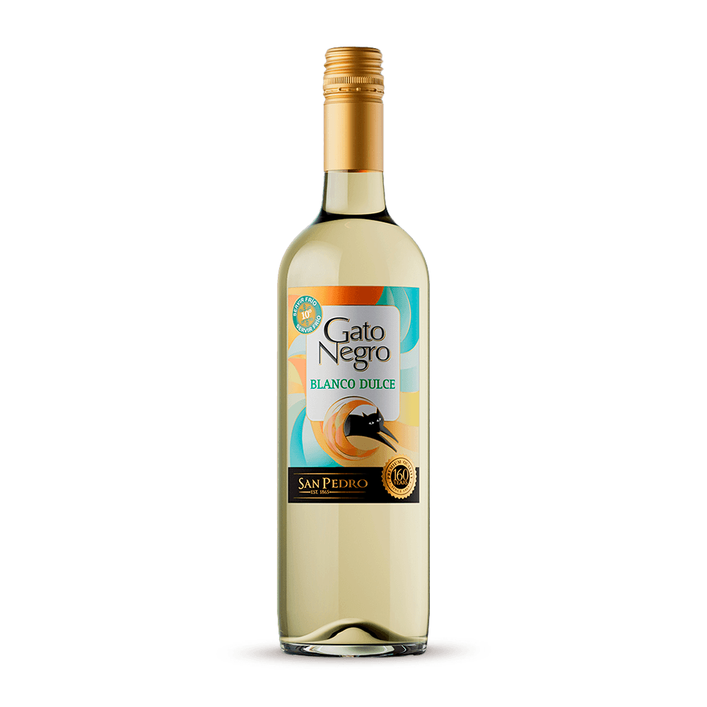 VINO GATO NEGRO 750ML BLANCO DULCE