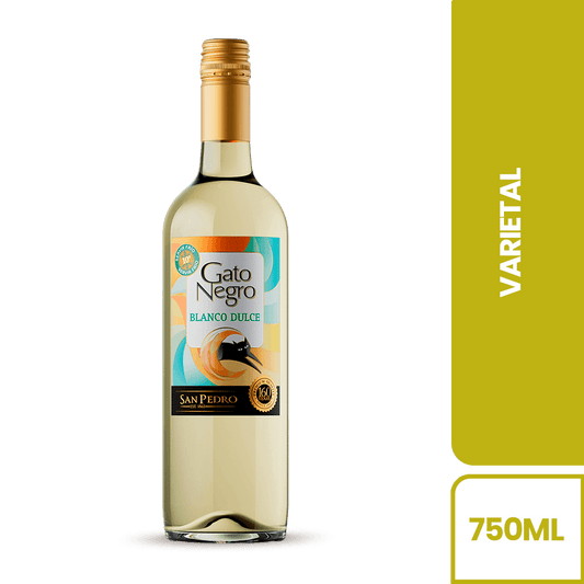 VINO GATO NEGRO 750ML BLANCO DULCE