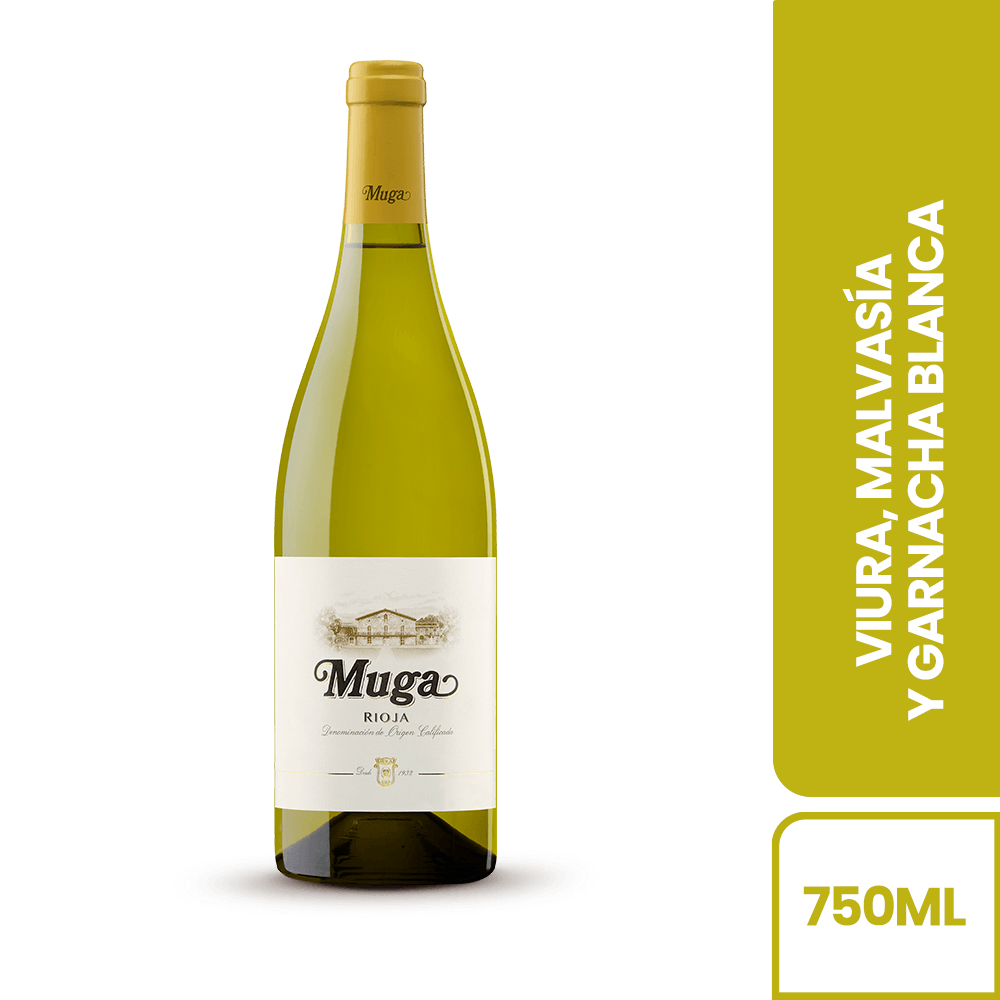 VINO MUGA 750ML BLANCO VIURA MALVASIA