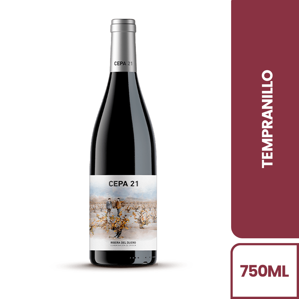 VINO FINO 750ML CEPA 21 TINTO