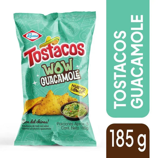 TOSTACOS RAMO 180G WOW GUACAMOLE
