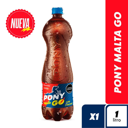 PONY MALTA 1000ML PET GO