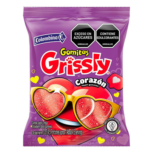 GOMA GRISSLY 80G CORAZON