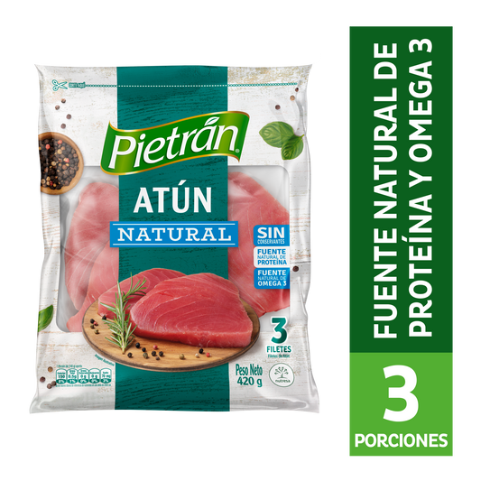 ATÚN NATURAL 420G PIETRÁN