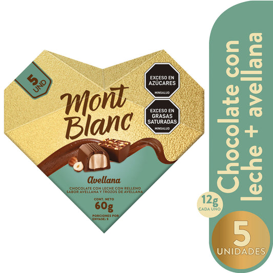 CHOCOLATE MONTBLANC 5U 60G BOMAVELLANAS