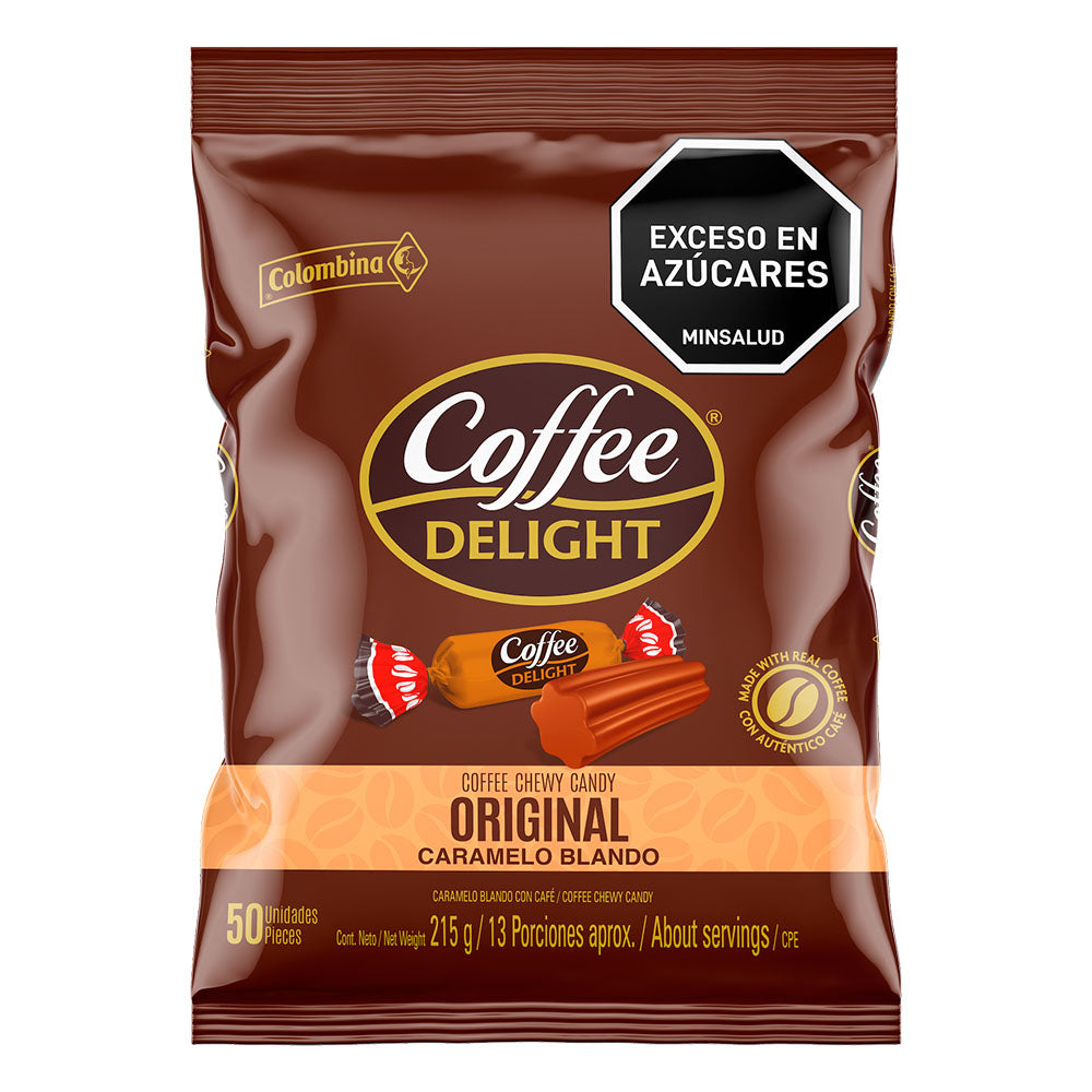 CONFITE COFFE DELIGHT BLANDO 50U
