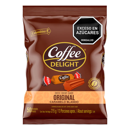 CONFITE COFFE DELIGHT BLANDO 50U