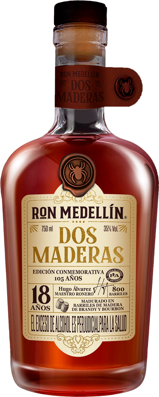 RON MEDELLIN 750ML 18 AÑOS DOS MADERAS