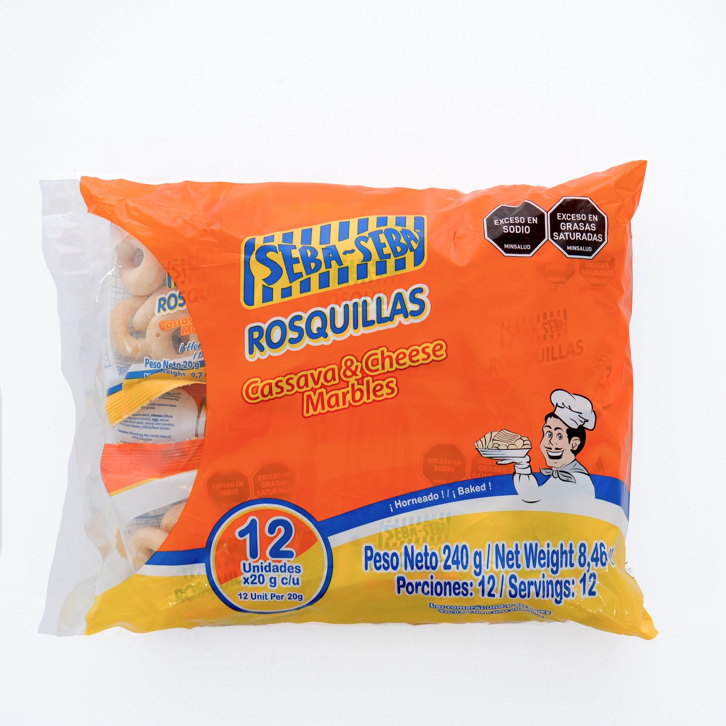 ROSQUILLAS SEBA SEBA 12U 240G