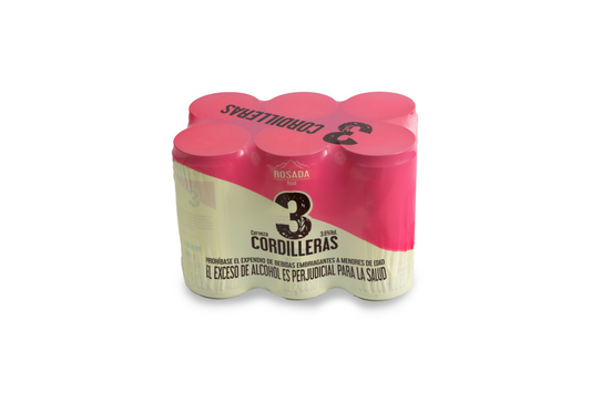 CERVEZA 3CORDILLERAS 6U 1614ML ROSADA