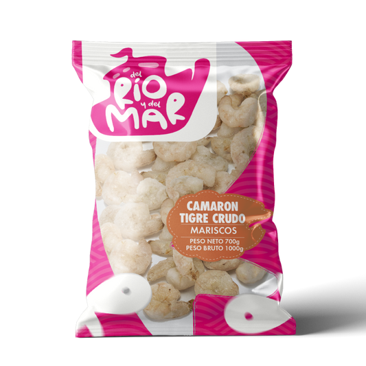 CAMARON DEL RIO/MAR 700G TIGRE CRUDO