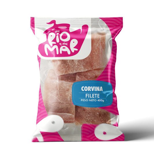 FILETE DE CORVINA DEL RIO/MAR 400G