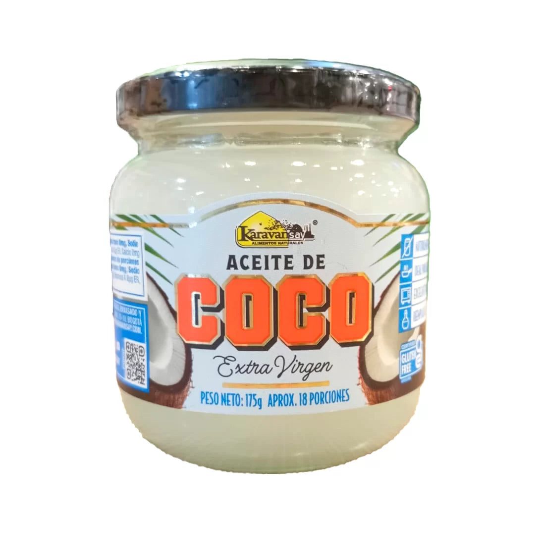 ACEITE KARAVANSAY 175G COCO EXTERAVIRGEN