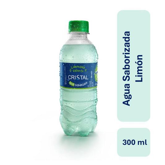 AGUA CRISTAL 300ML LIMONADA
