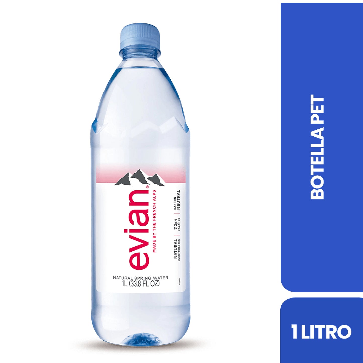 AGUA MINERAL EVIAN 1000ML PET