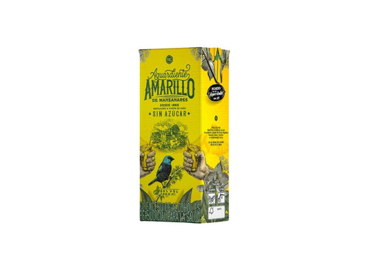 AGUARDIENTE AMARILLO MANZANARES 1000ML