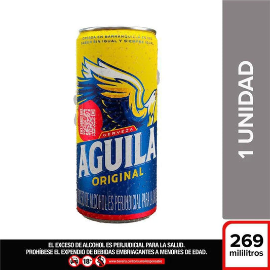 CERVEZA AGUILA  269ML LATA