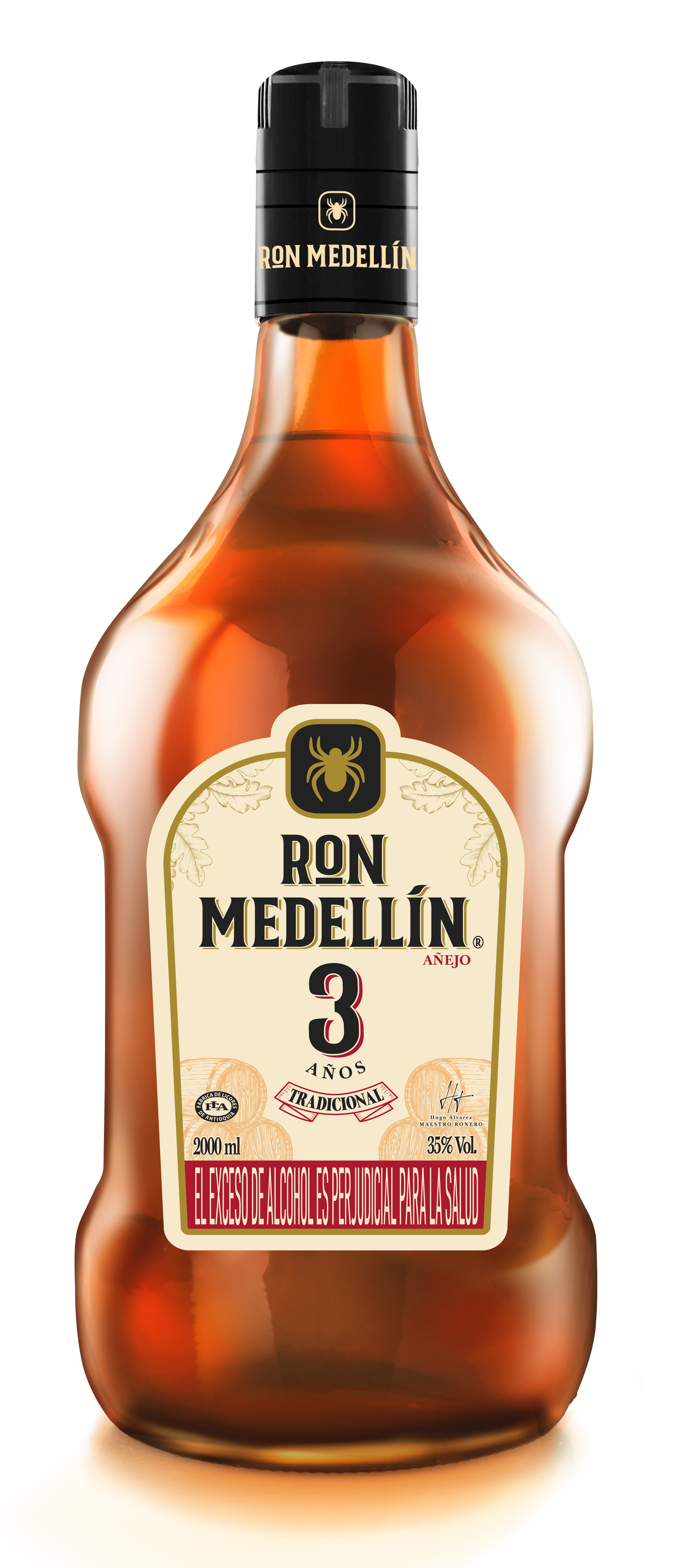 RON MEDELLIN ANEJO GARRAFA