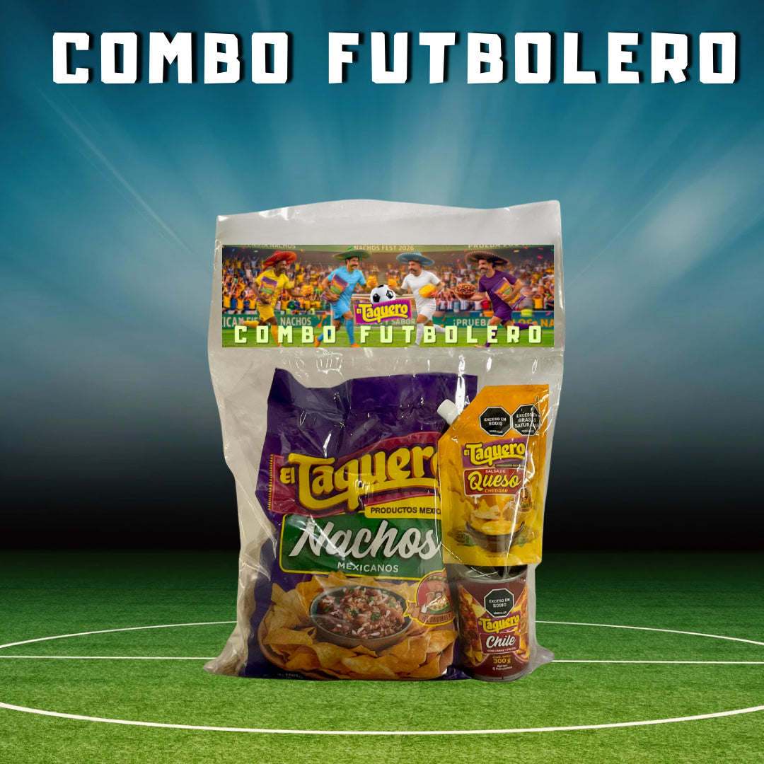COMBO FUTBOLERO EL TAQUERO