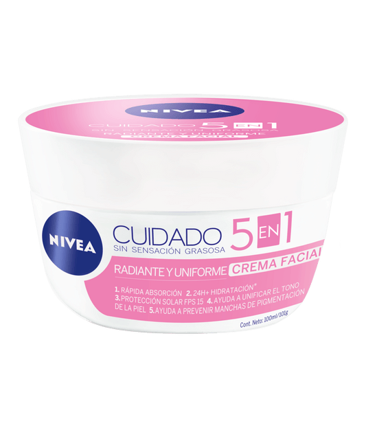 CREMA FACIAL NIVEA 100M ACLARADO NATURAL
